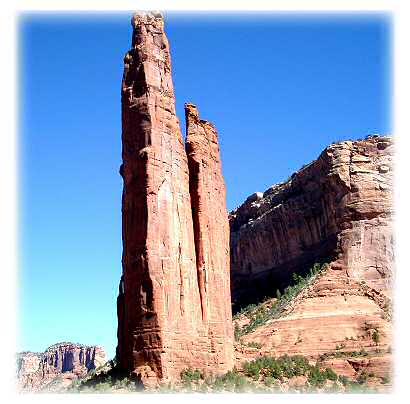 Spider Rock, Home of Spider Woman and Weaving